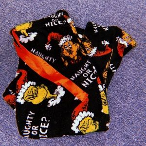 The grinch pajama pants!!